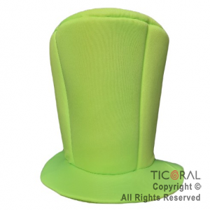 SOMB GALERA FLUO LISA SIMPLE AMARILLO VERDE LIMA x 1